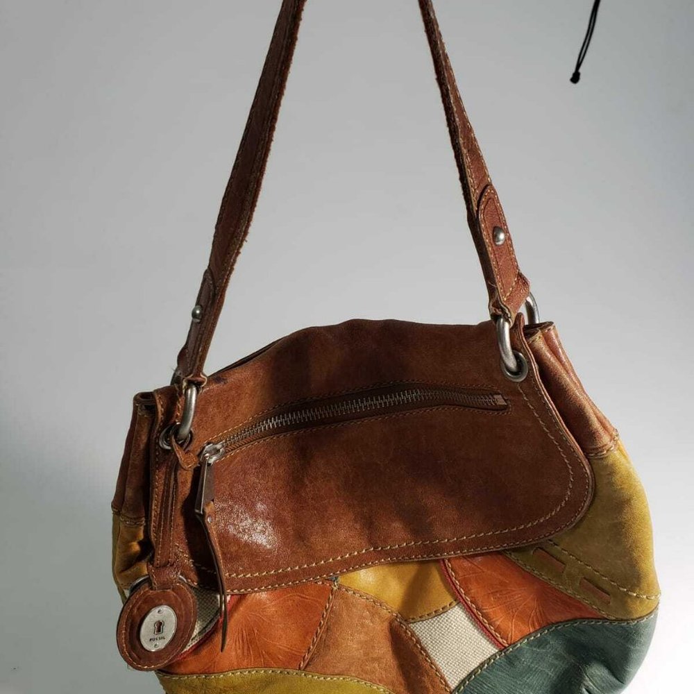 Fossil patchwork handbag - Picture 7 of 7